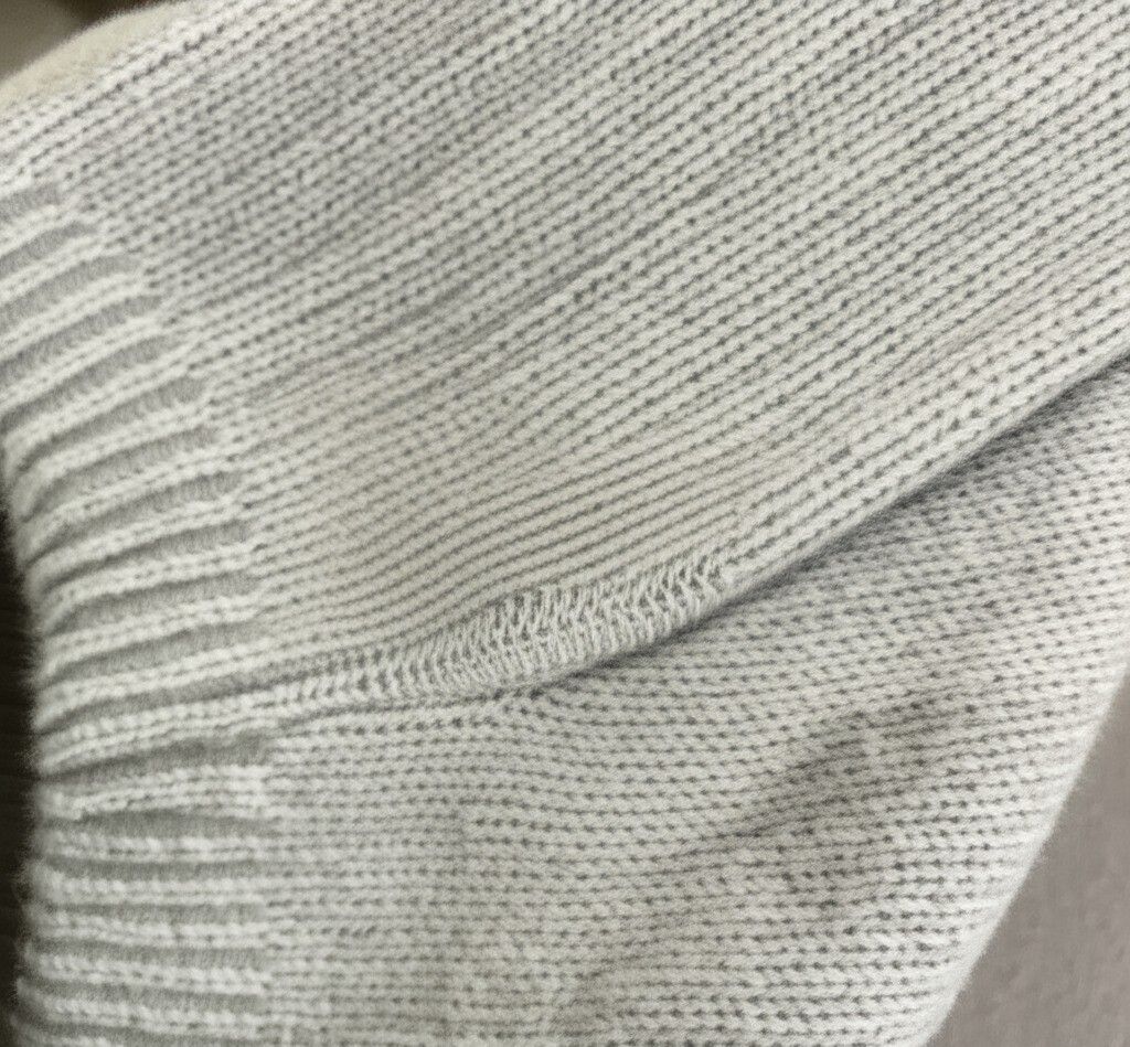 After Sweater Repair